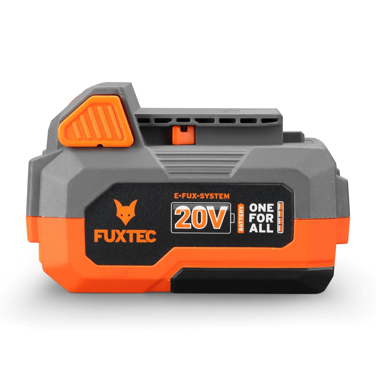 Akumulatorowa dmuchawa do lisci FUXTEC 20V FX-E1LB20 SET 1 z 1 akumulatorami 4Ah, 1 ladowarka 2,4A