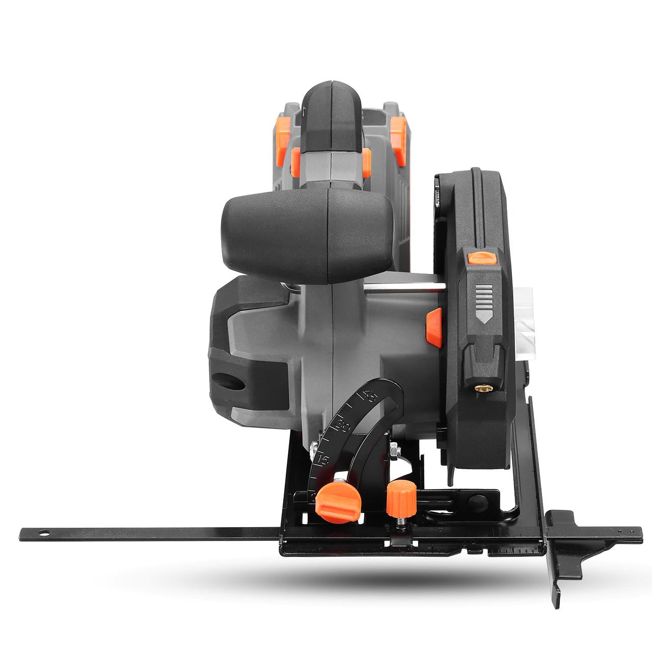 Akumulatorowa pilarka tarczowa FUXTEC 20V FX-E1CS20 SET z 1 x akumulator 4Ah, 1 x ladowarka 1A