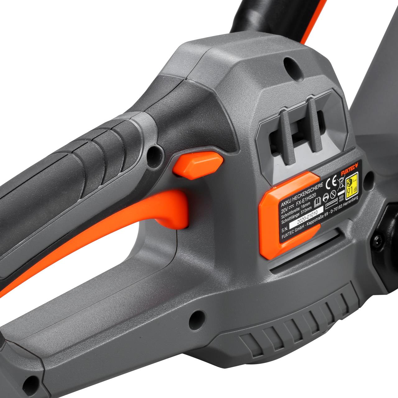 Bild 1 FUXTEC 20V Akku Heckenscheren FX-E1HS20 ohne Akkupack, ohne Ladegerät