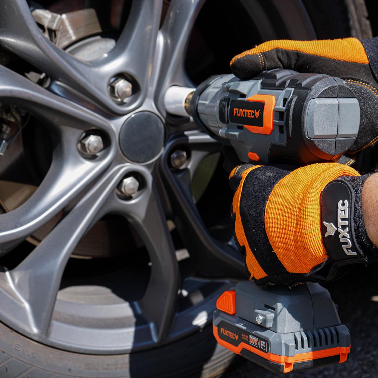 Akumulatorowa wkretarka udarowa FUXTEC 20V FX-E1IW20 bez akumulatora, bez ladowarki