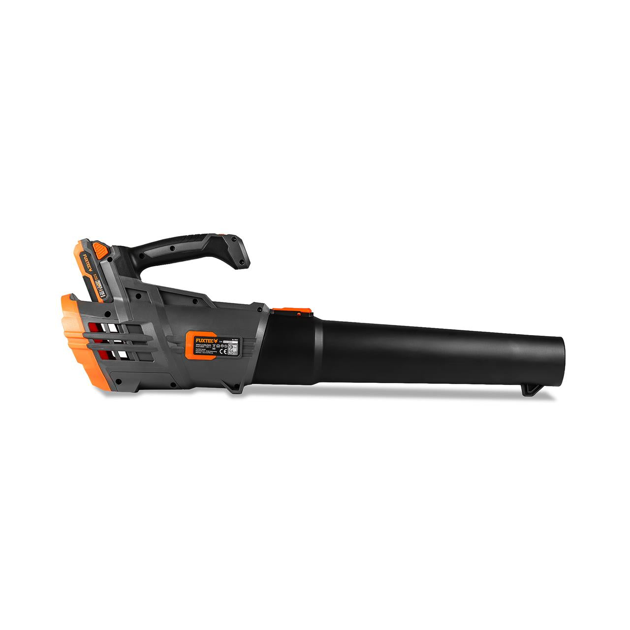 Akumulatorowa dmuchawa do lisci FUXTEC 20V FX-E1LB20 SET 1 z 1 akumulatorami 4Ah, 1 ladowarka 2,4A