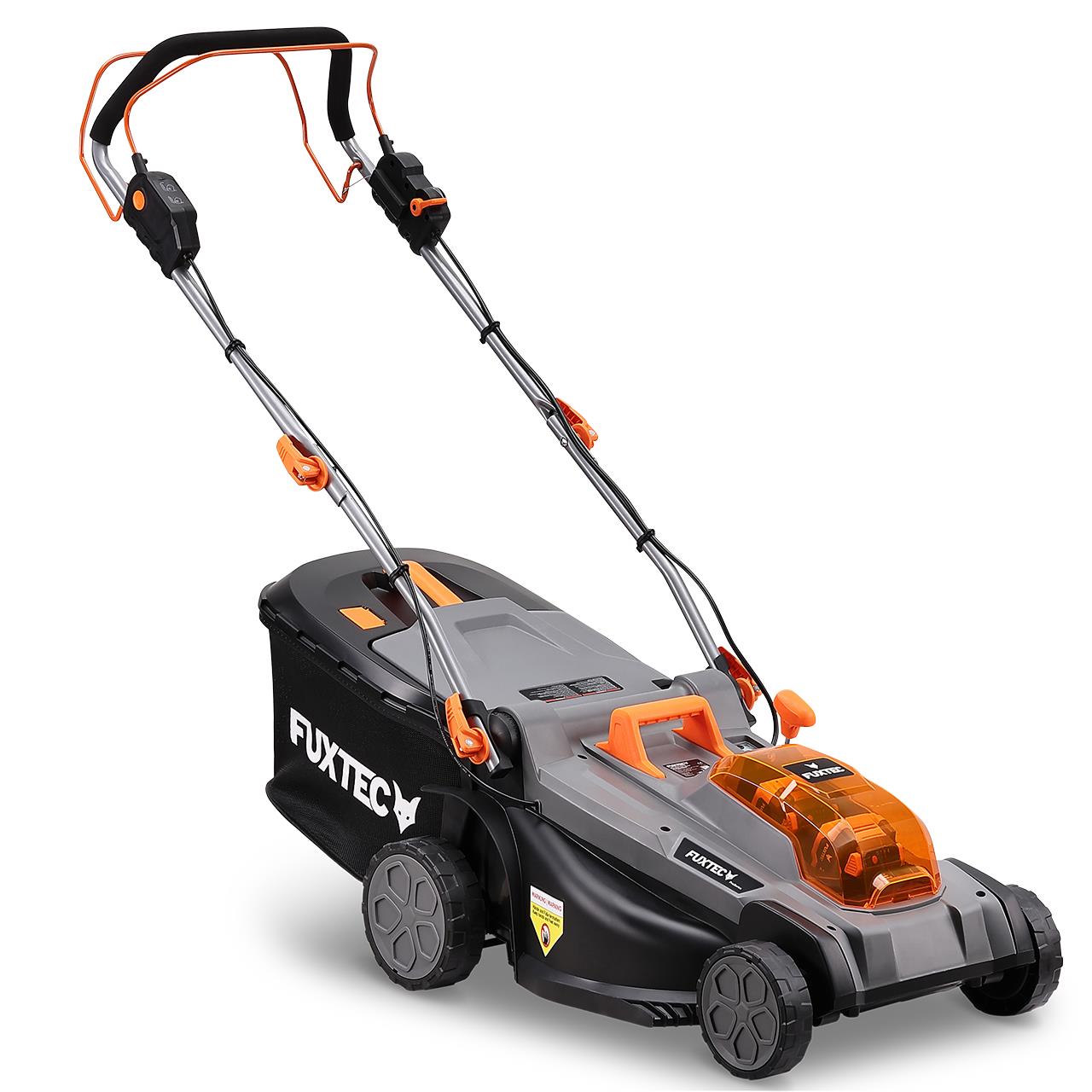 Akku Rasenmäher FX-E2RM43PRO Set mit flexiblem Antrieb