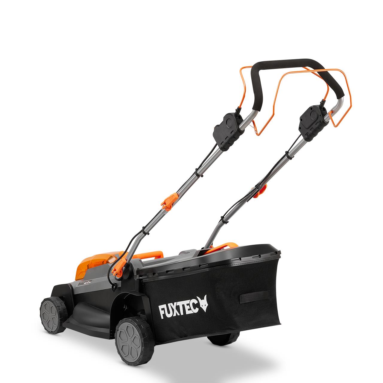 Akku Rasenmäher FX-E2RM43PRO Set mit flexiblem Antrieb