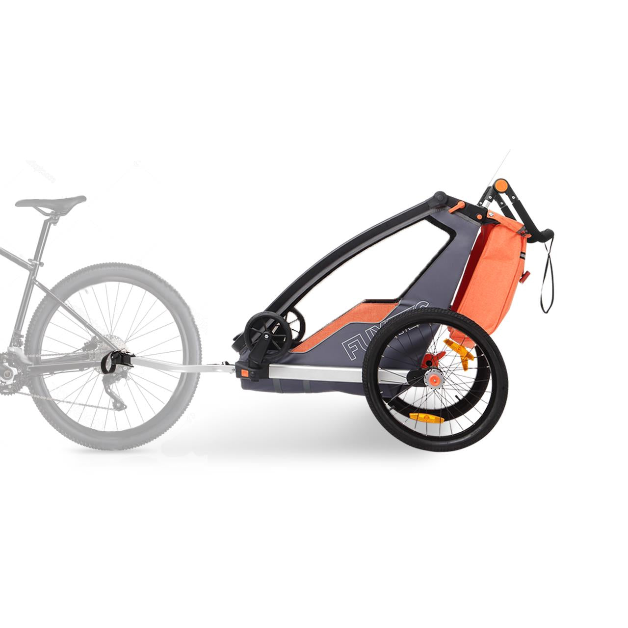 Przyczepka rowerowa/jogger FUXTEC FX-FA1 z kolem do joggingu