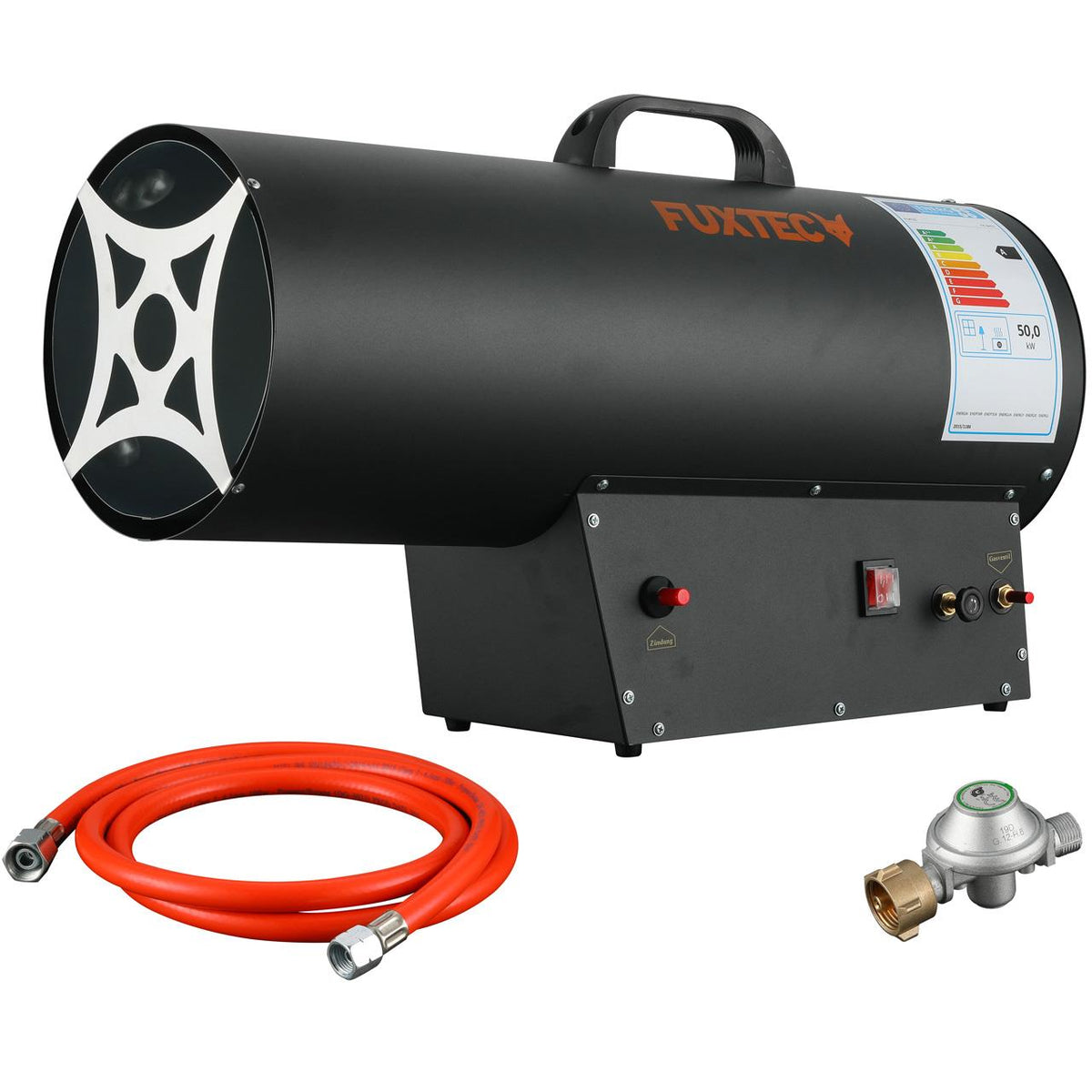 Bild 1 FUXTEC Gasheizer GH51 mit 50kW Heizleistung