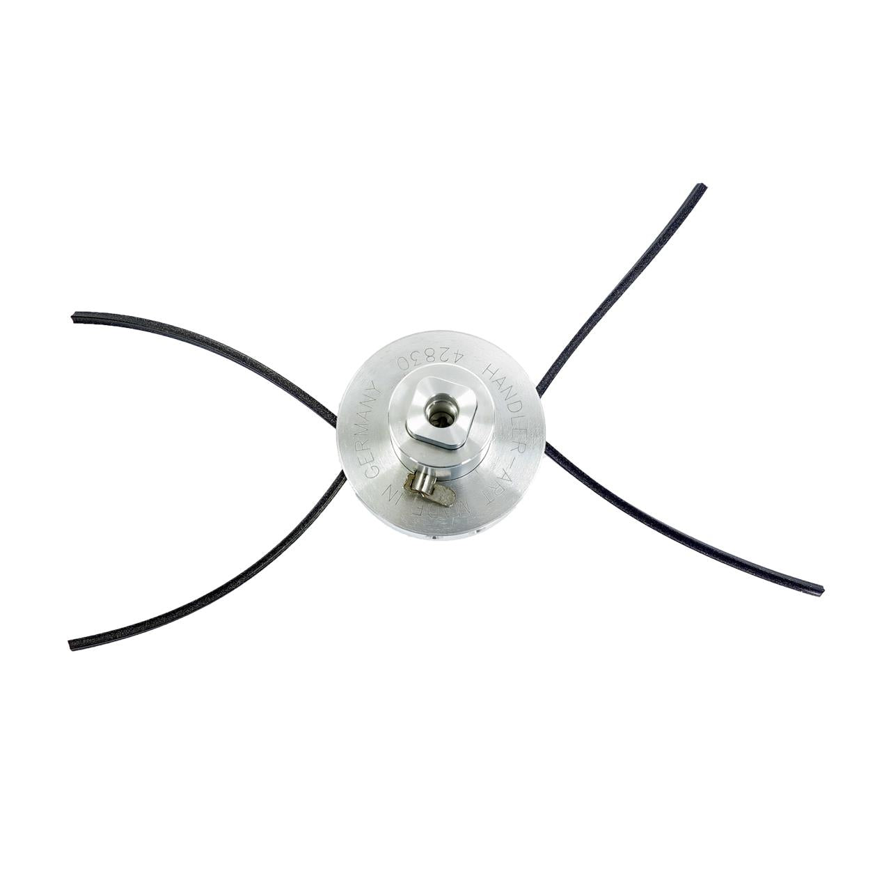 Wildkrautbürstenaufsatz inkl. Fadenkopffunktion 8mm für Rasentrimmer