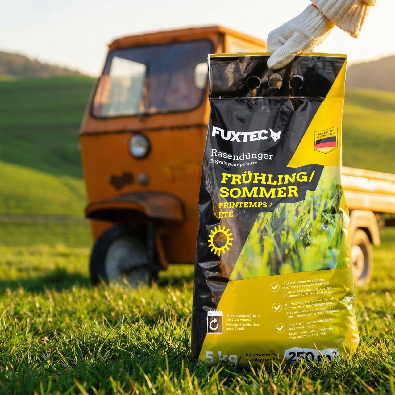 FUXTEC Rasendünger Frühjahr Sommer 20kg