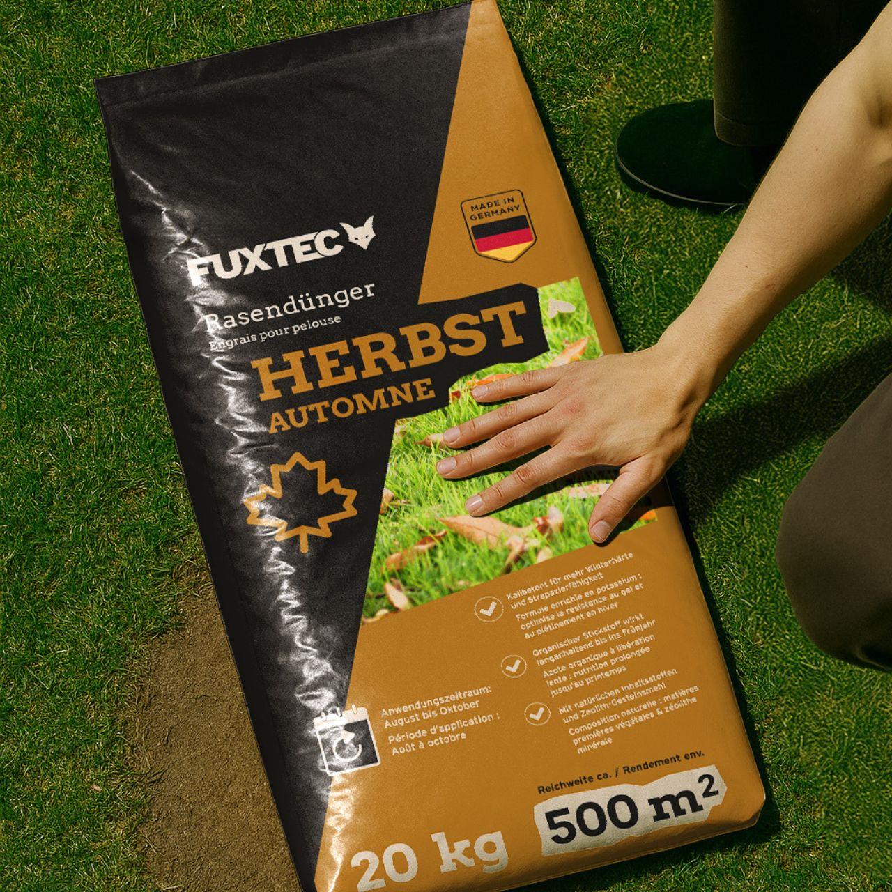 FUXTEC nawóz jesienny do trawników FX-RDH10 10kg na 250m²