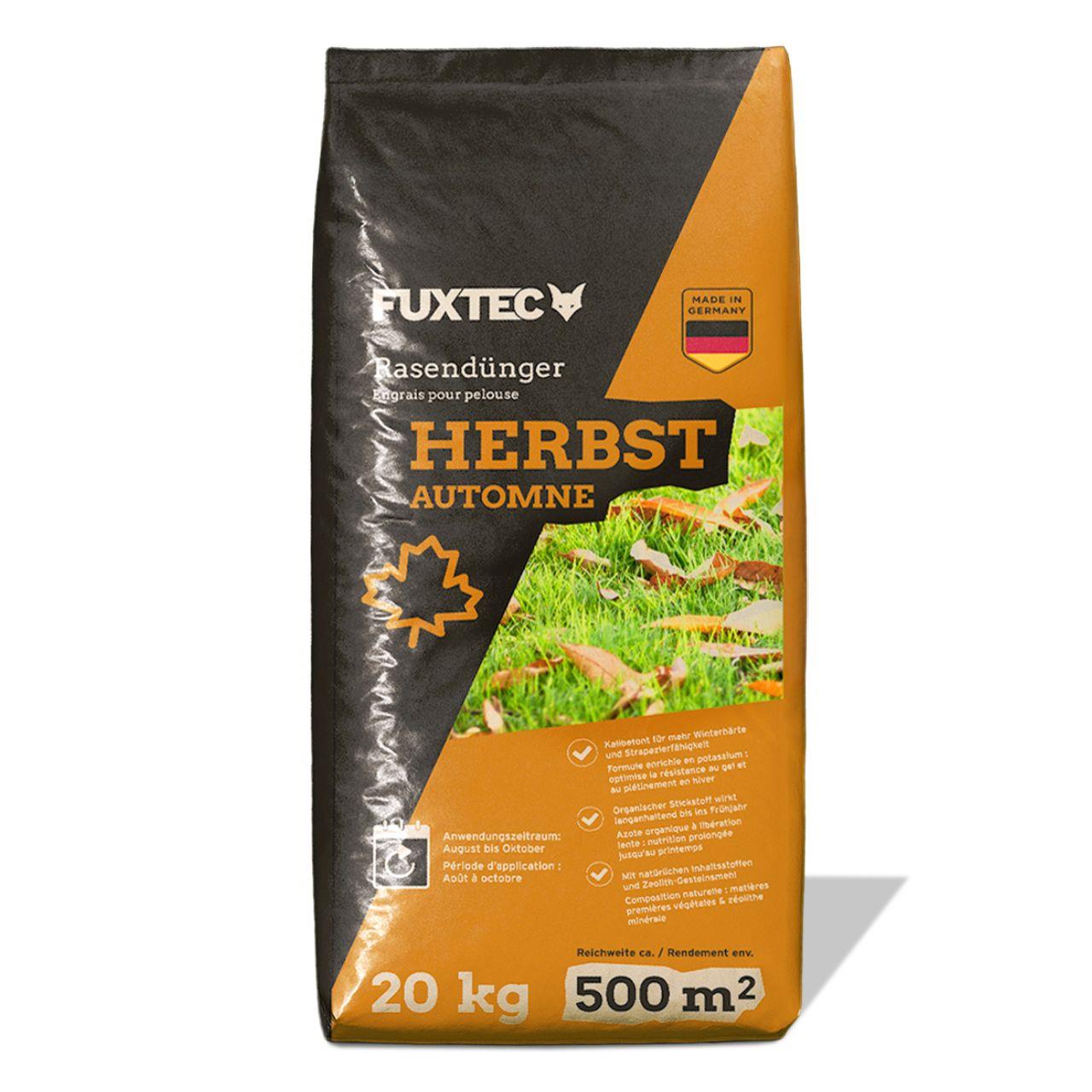 FUXTEC Nawóz jesienny do trawnika 20kg