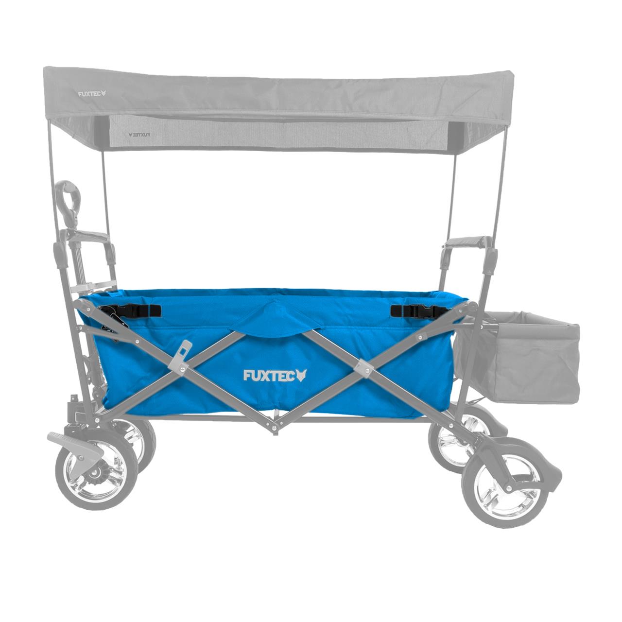 Pokrowiec z tkaniny na siedzisko wózka recznego CT-500 / JW76C w kolorze turkusowym