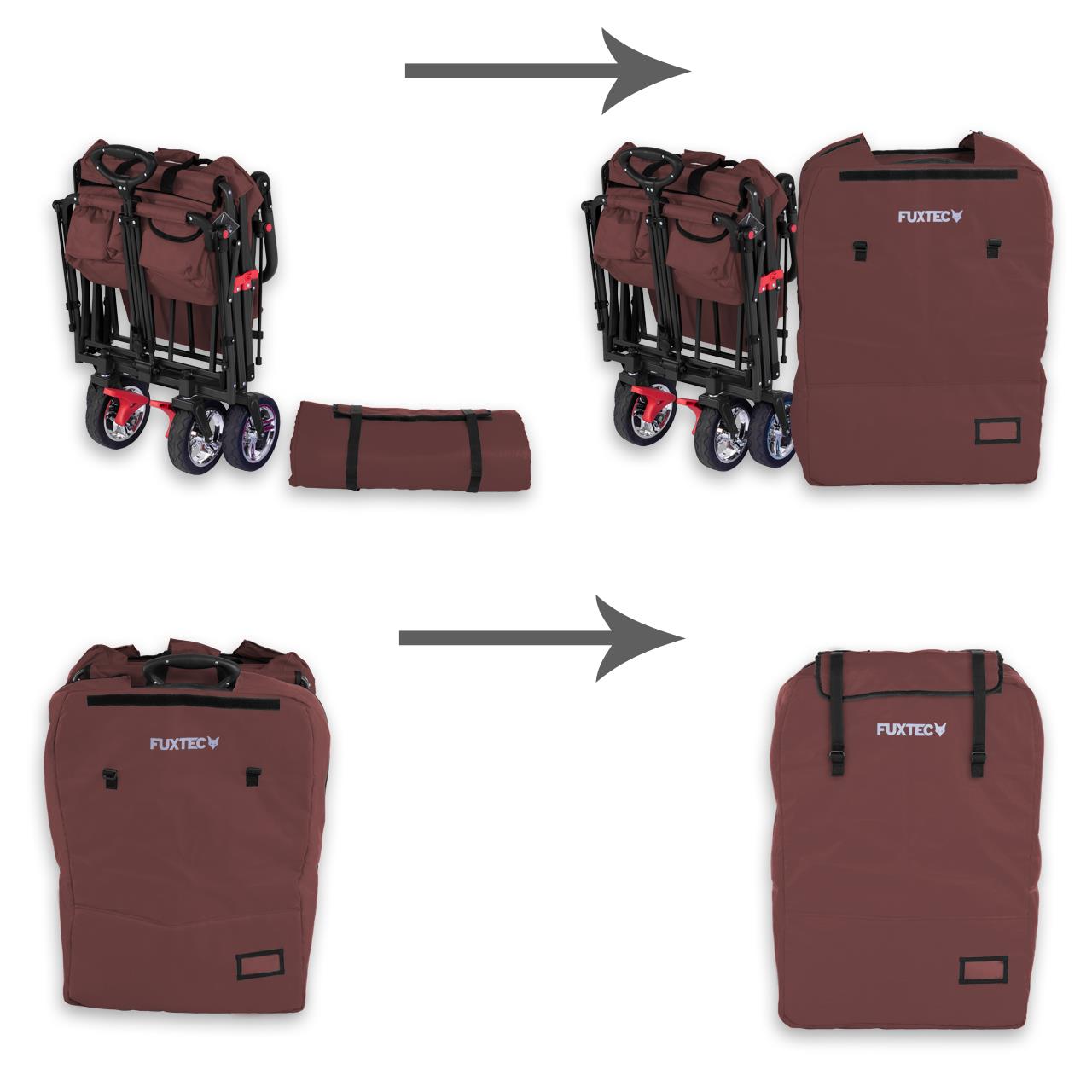 Wyscielana torba transportowa FX-CT700 i FX-CT800 Brazowy