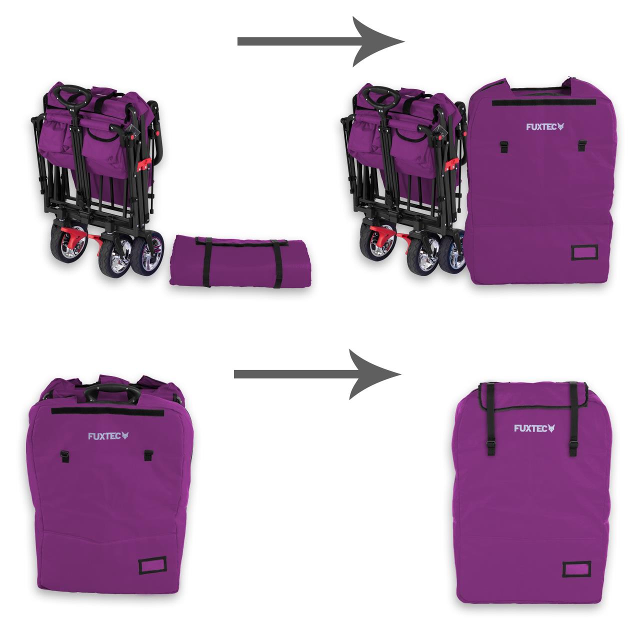 Gepolsterte Transporttasche FX-CT700 / FX-CT800 / FX-CTB800 Purpur