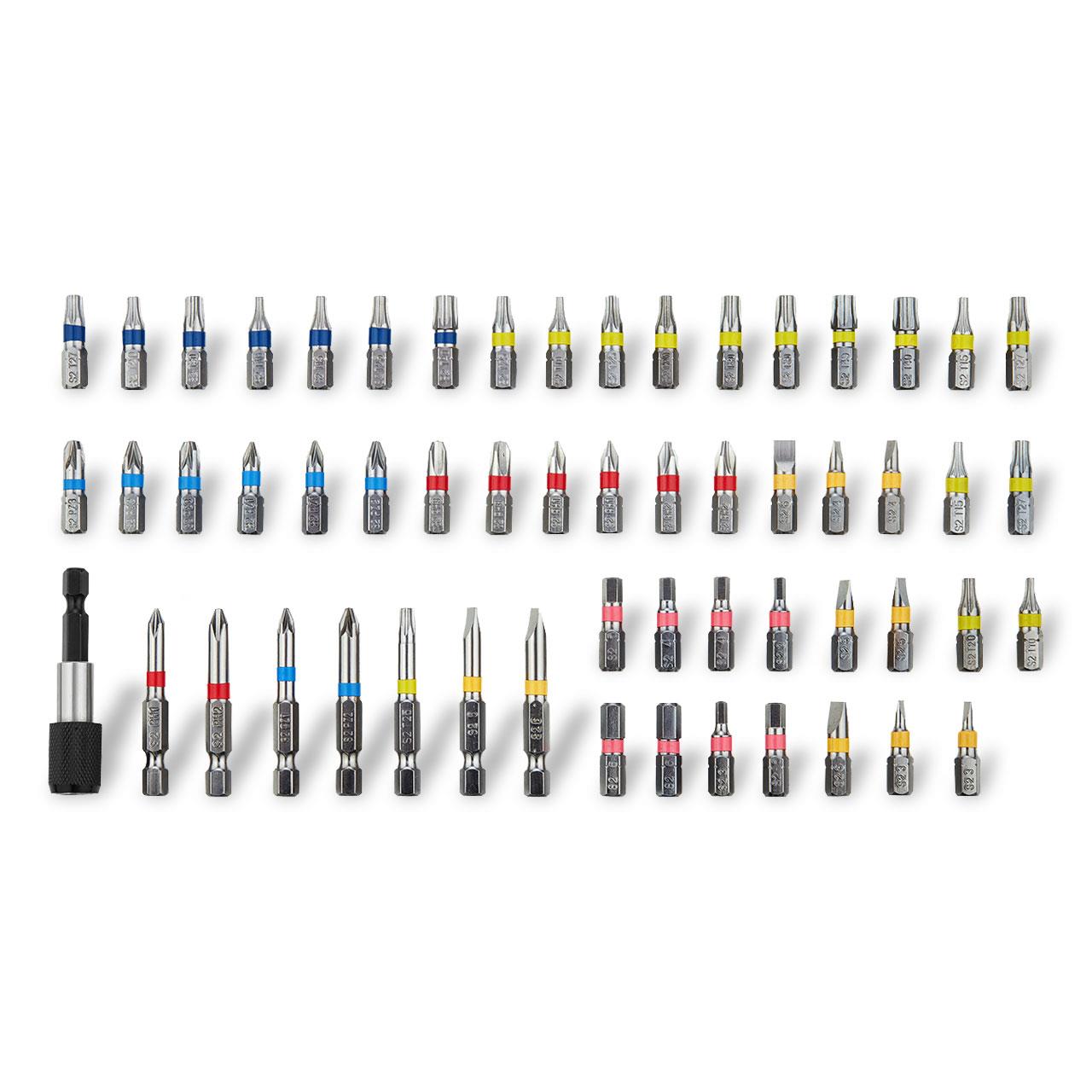 Zestaw akumulatorowych narzedzi PowerTool 20 V ze szlifierka katowa, wkretarka akumulatorowa i wiertarka udarowa