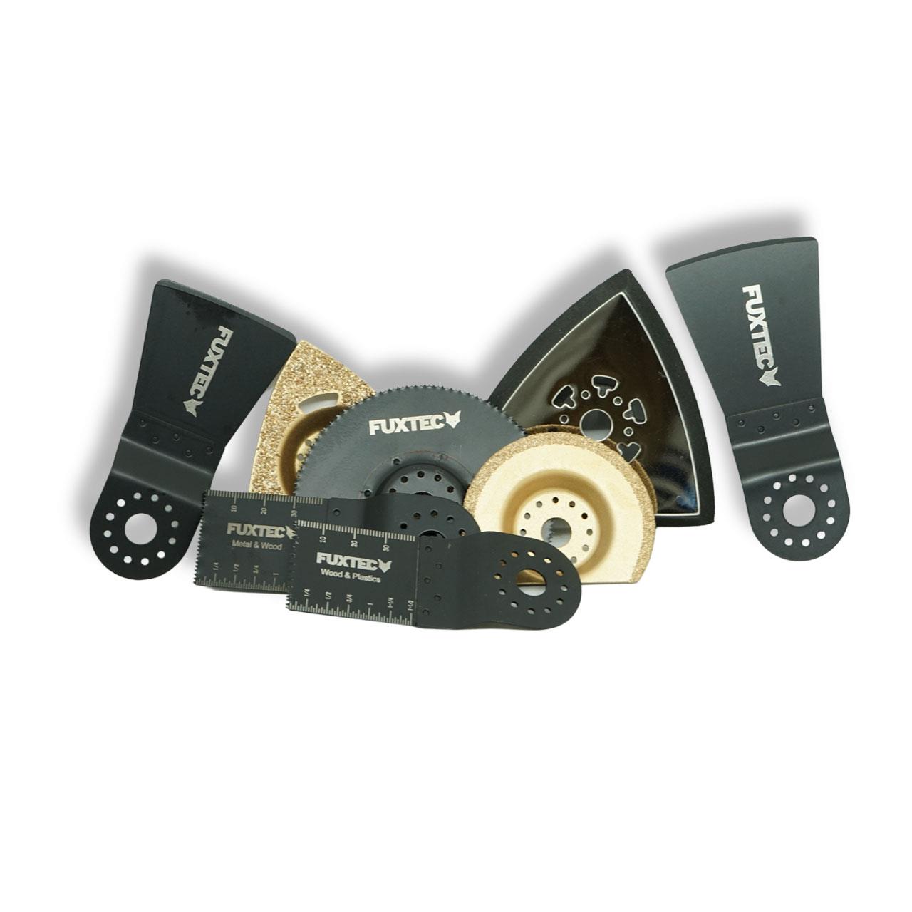 Akumulatorowe narzedzie wielofunkcyjne 20 V 3 w 1 FX-E1MT20 z zestawem akcesoriów 8 szt.