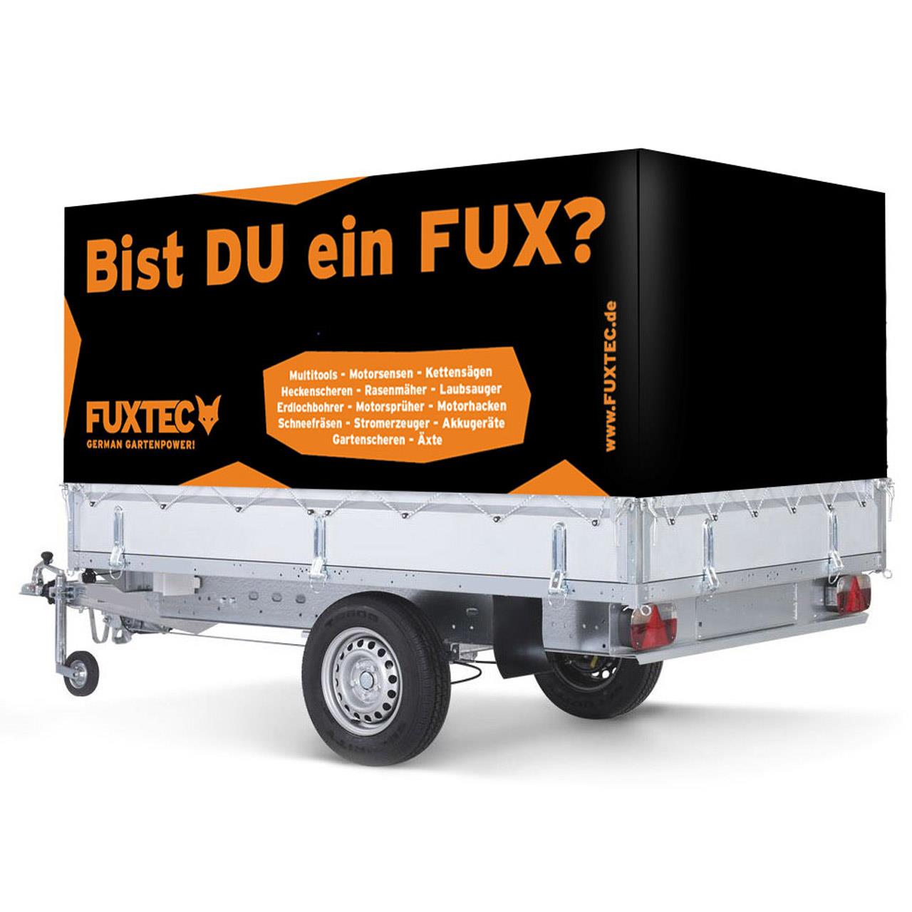 FUXTEC wysoka plandeka do przyczepy F 750 DBL 850 M opti AN STEMA 80cm
