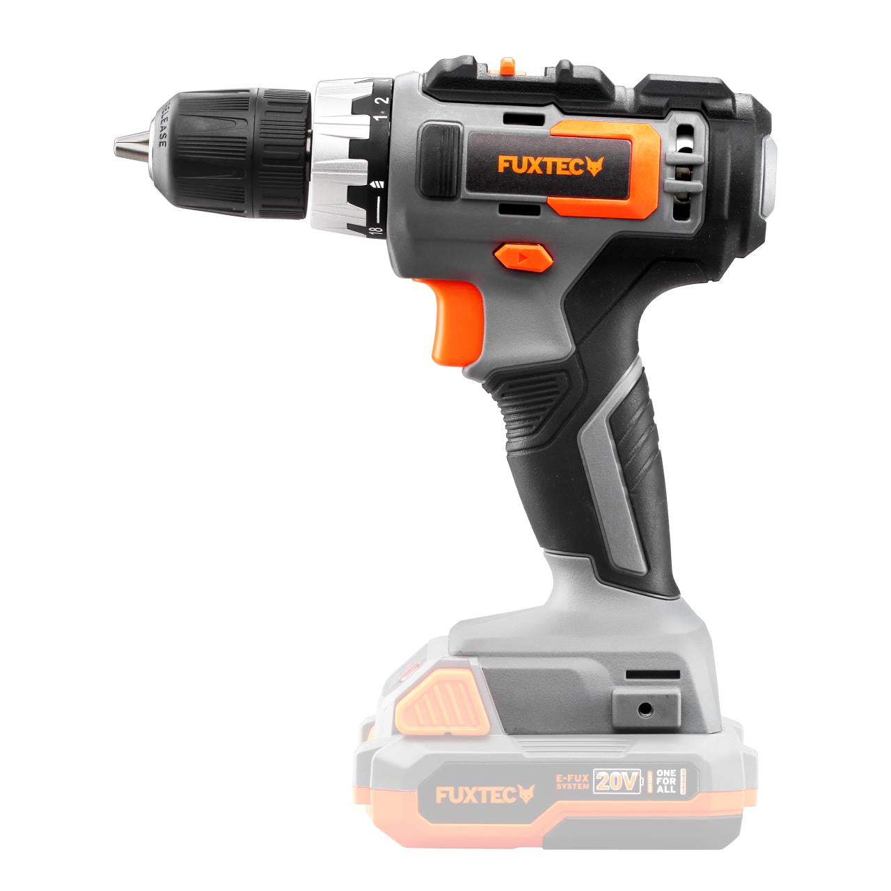 Zestaw akumulatorowych narzedzi PowerTool 20 V ze szlifierka katowa, wkretarka akumulatorowa i wiertarka udarowa