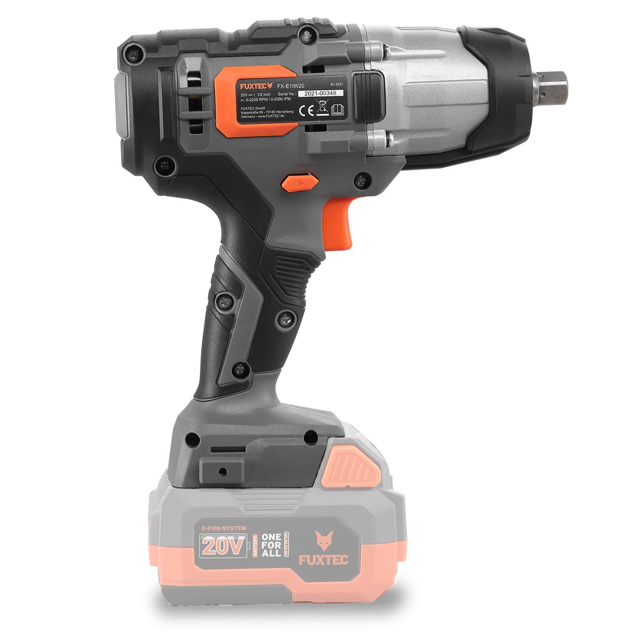 Akumulatorowa wkretarka udarowa FUXTEC 20V FX-E1IW20 bez akumulatora, bez ladowarki