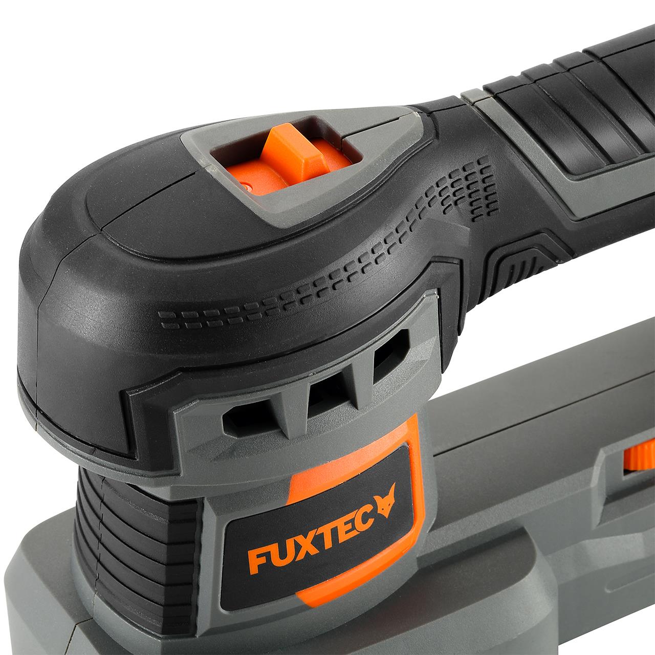 Akumulatorowa szlifierka oscylacyjna FUXTEC 20V FX-E1MS20 SET z 1 akumulatorem 2Ah, 1 ladowarka 1A