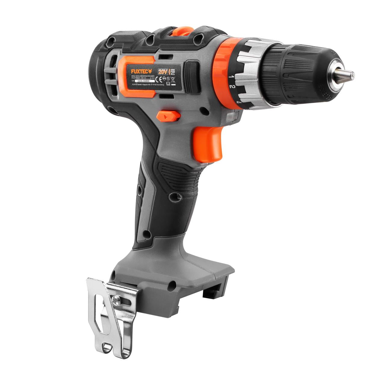 Akumulatorowa wiertarko-wkretarka udarowa FUXTEC 20V FX-E1SBS20 bez akumulatora, bez ladowarki