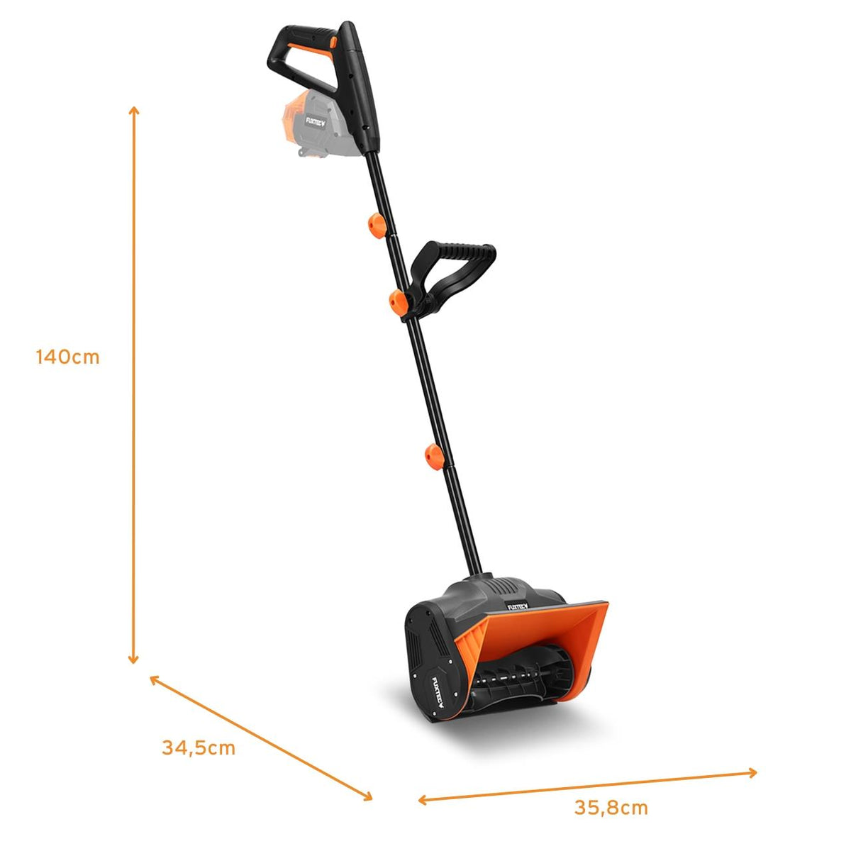 Bild 1 FUXTEC Akku Schneefräse FX-E1SCH20, ohne Akku, ohne Ladegerät