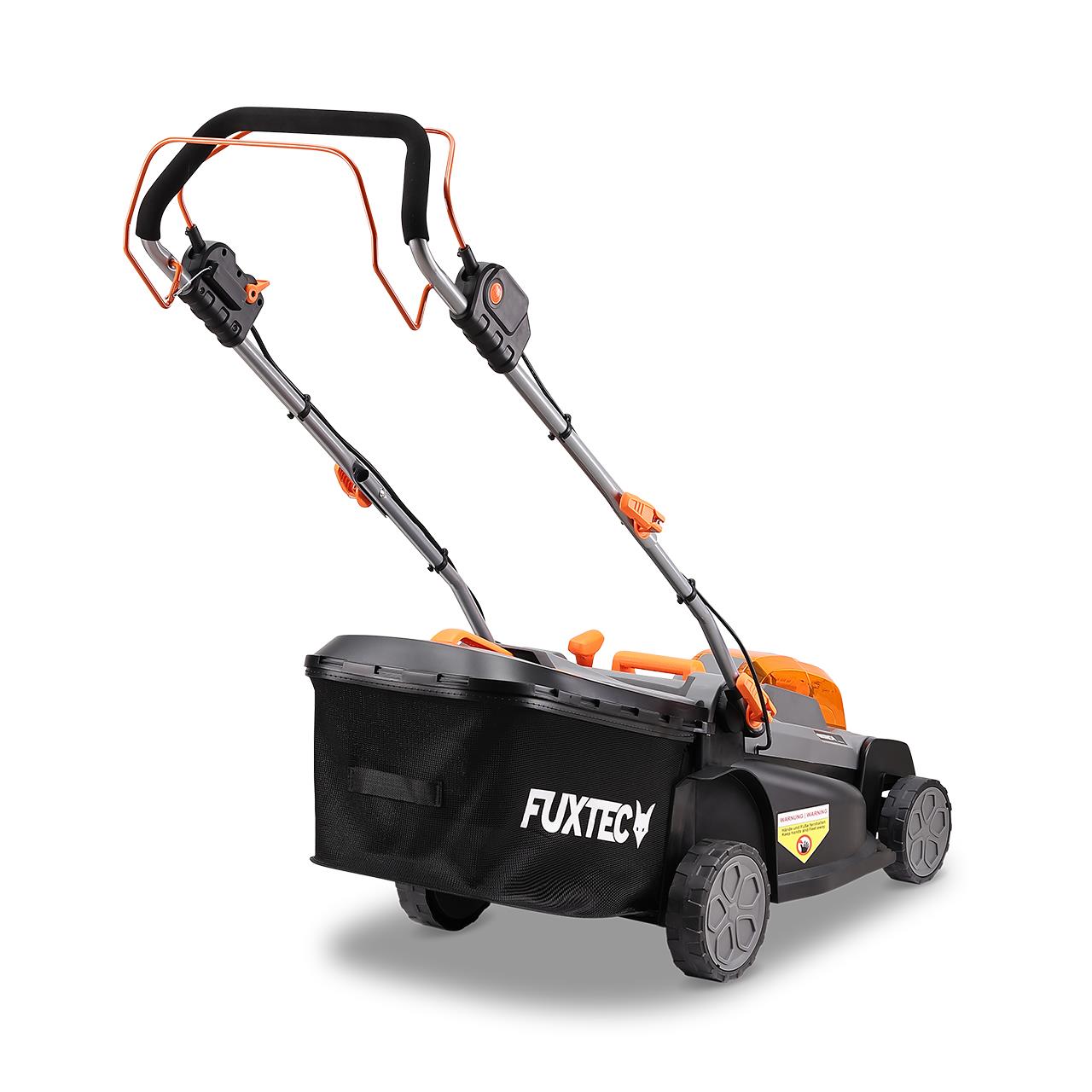 Akku Rasenmäher FX-E2RM43PRO Set mit flexiblem Antrieb