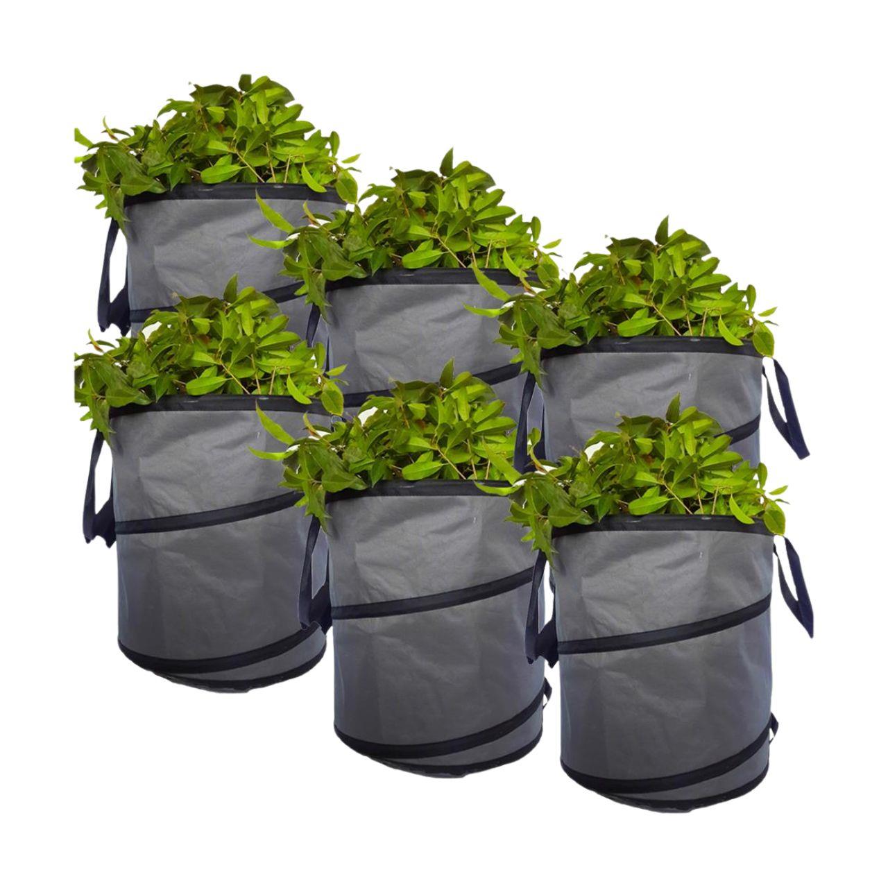 FUXTEC Gartenabfallbehälter FX-GB100 6er Set