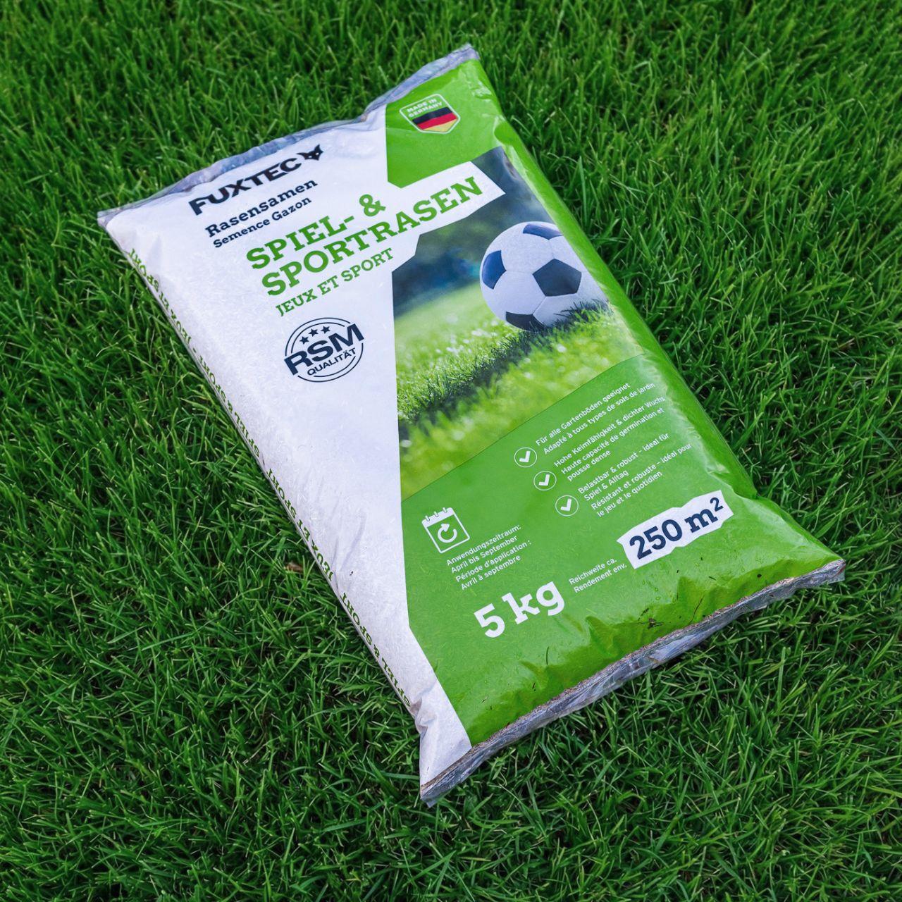 Nasiona trawnika FUXTEC FX-RSSP5 5kg do zabawy i na murawe sportowa