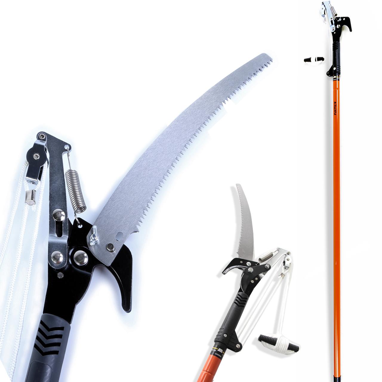 Sekator teleskopowy FUXTEC z górnym ostrzem 35 cm