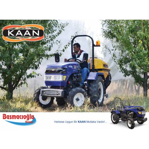 Traktor ogrodniczy Kaan A250 25KM 4x2 Wom