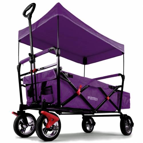 FUXTEC wózek wielofunkcyjny - transportowy CT500 fioletowy
