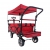 Wózek transportowy składany CT800 czerwony 2W1